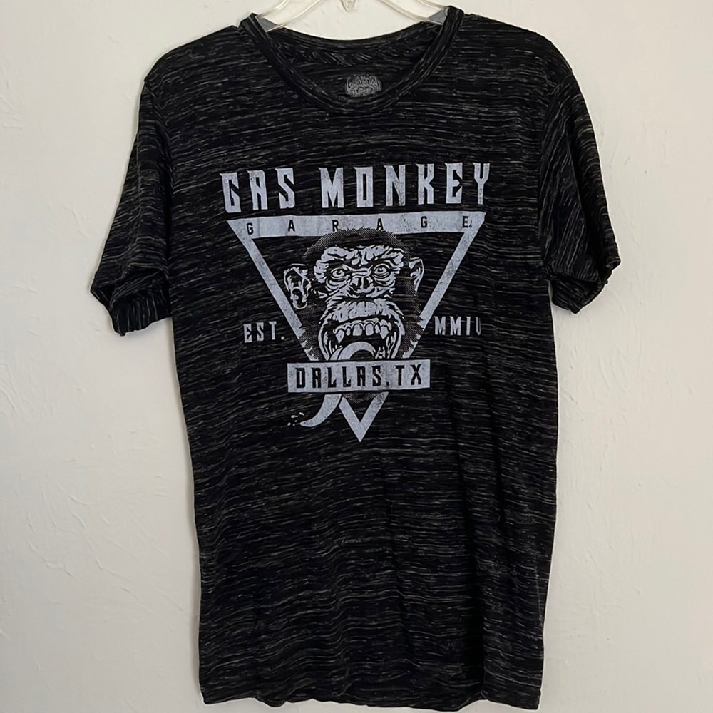Mens Gas Monkey Dallas, Tx T Shirt Size Medium